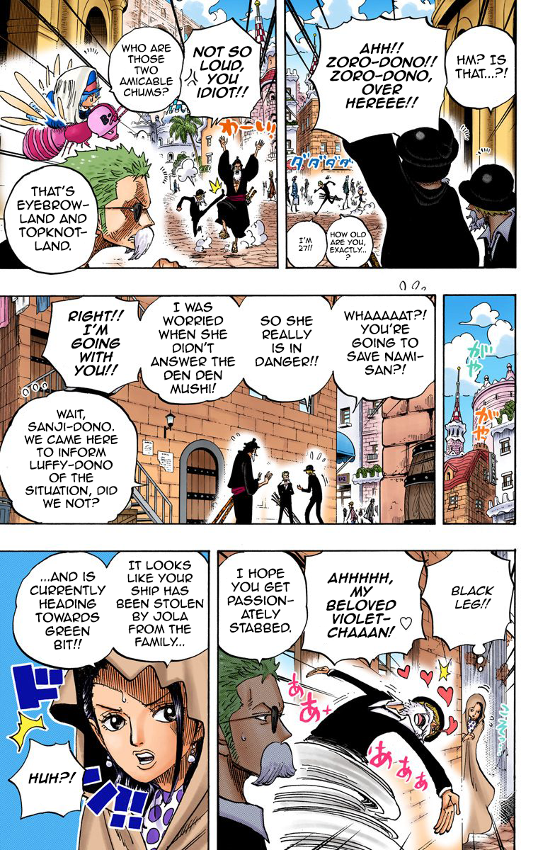 One Piece - Digital Colored Comics Chapter 722 18